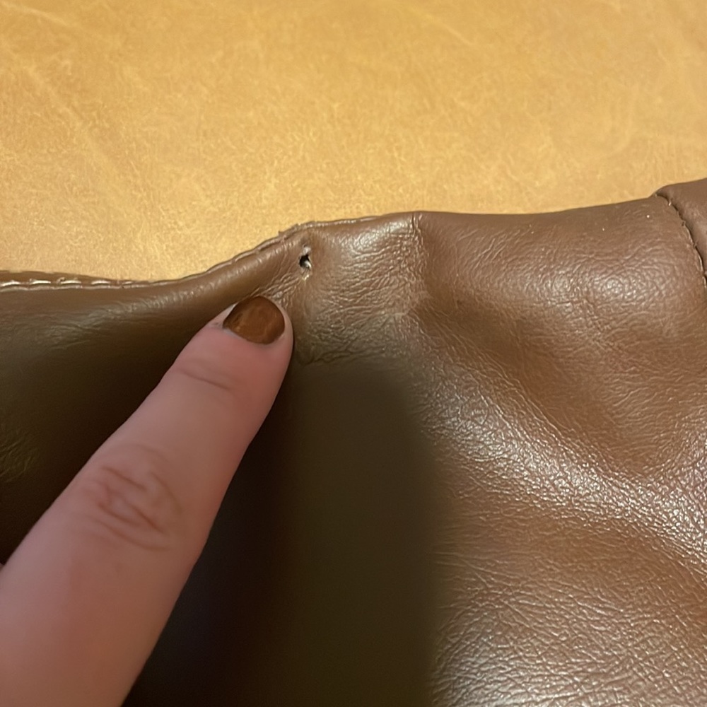 Vintage 70s Faux Leather Jacket - Picture 8 of 10